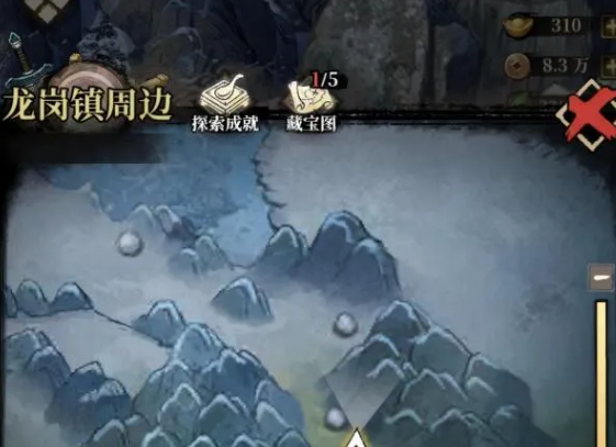侠客镇客栈区域宝箱分布图