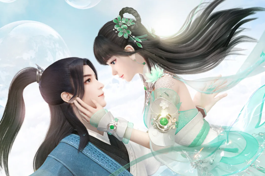 梦幻新诛仙轻享版角色互动界面