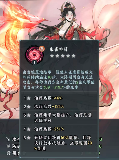 朱雀神阵技能效果演示图