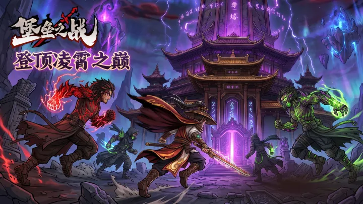 堡垒之战凌霄之巅玩法主视觉图