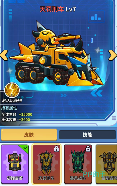 防线出击战力成长对比图