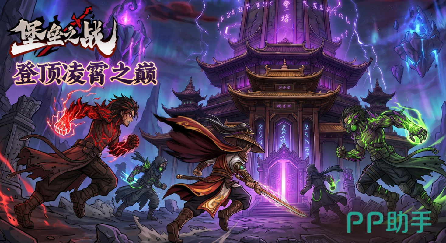 堡垒之战凌霄之巅玩法界面示意图