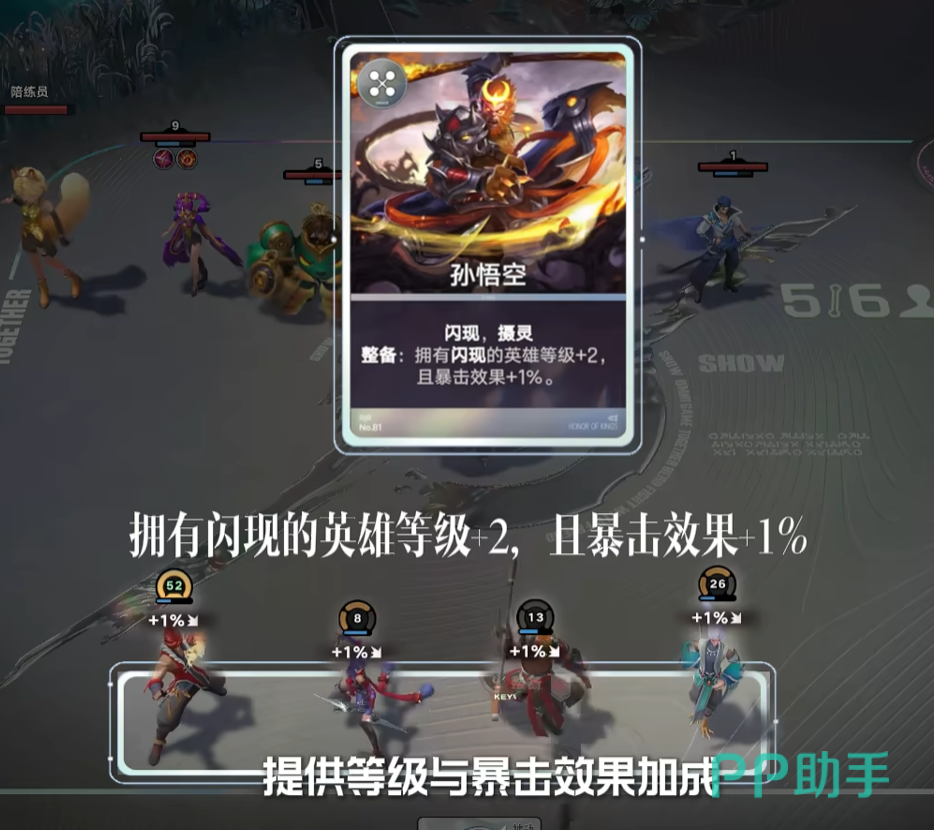 孙悟空设灵与等级吸收示意图
