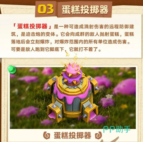 三种防御建筑组合布防示意图