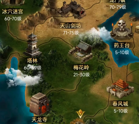 天策职业战斗演示图