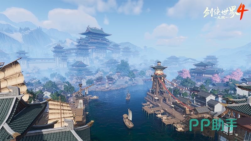 剑侠世界4:无限无缝大地图实景展示