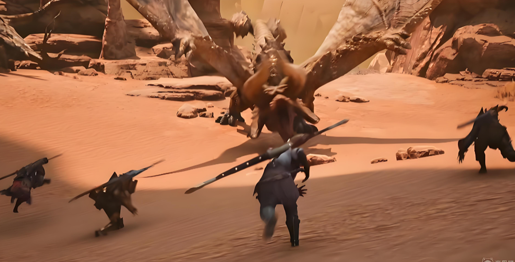 蓝素龙狩猎场景截图
