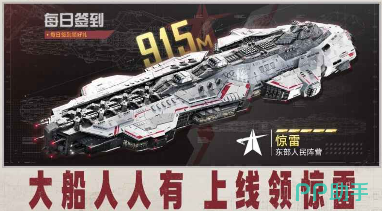 惊雷战列舰舰炮流配装与站位示意