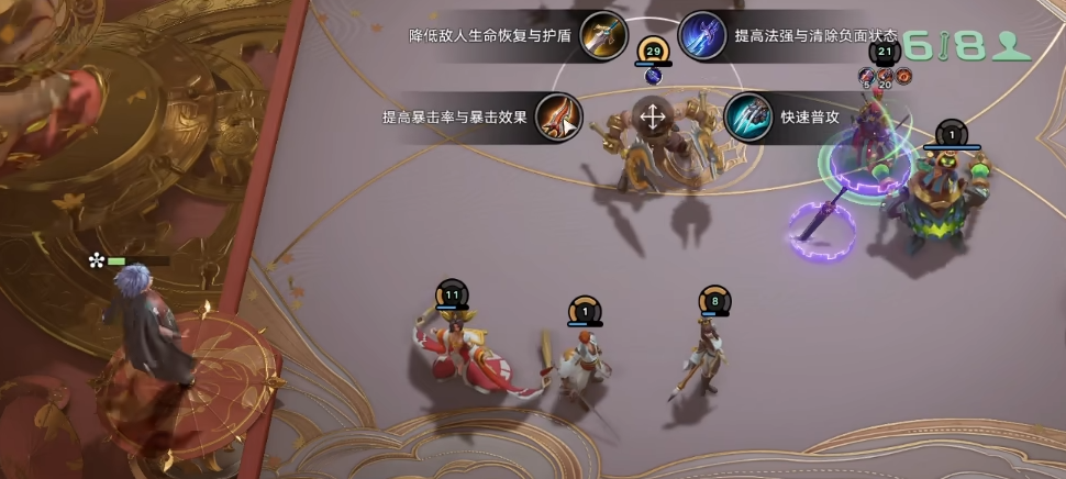 古币花木兰关键卡牌与复活机制说明图