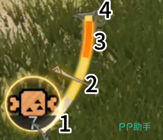 炎嚣技能1突进动作演示