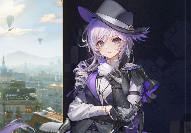 白银之城女主战斗演示图：火铳瞄准与武士刀蓄能状态