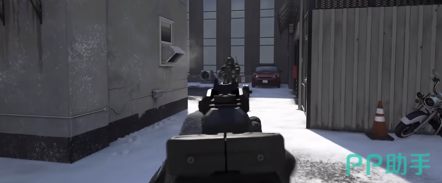 COD23辅助瞄准四种模式对比图