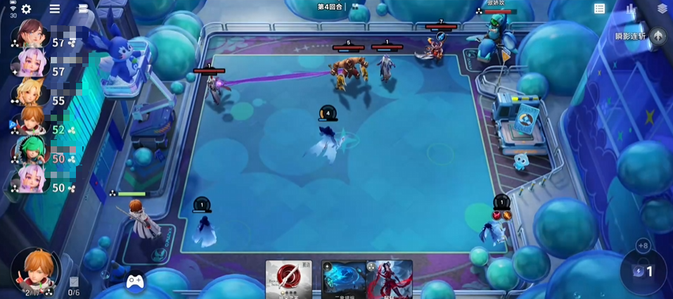 王者万象棋手牌与棋盘交互示意