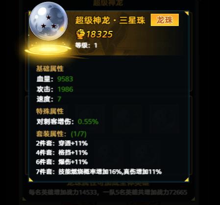 神龙培养优先级排序示意图