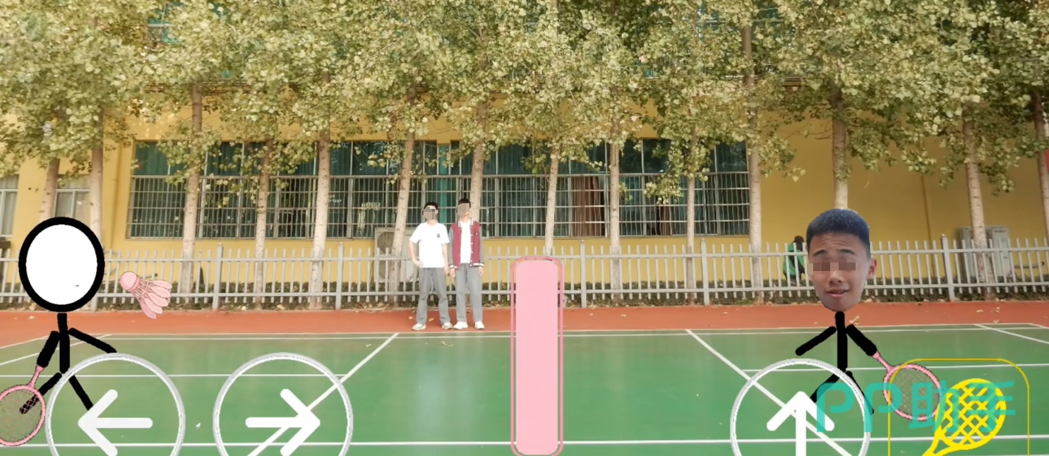 羽毛球操作界面说明图