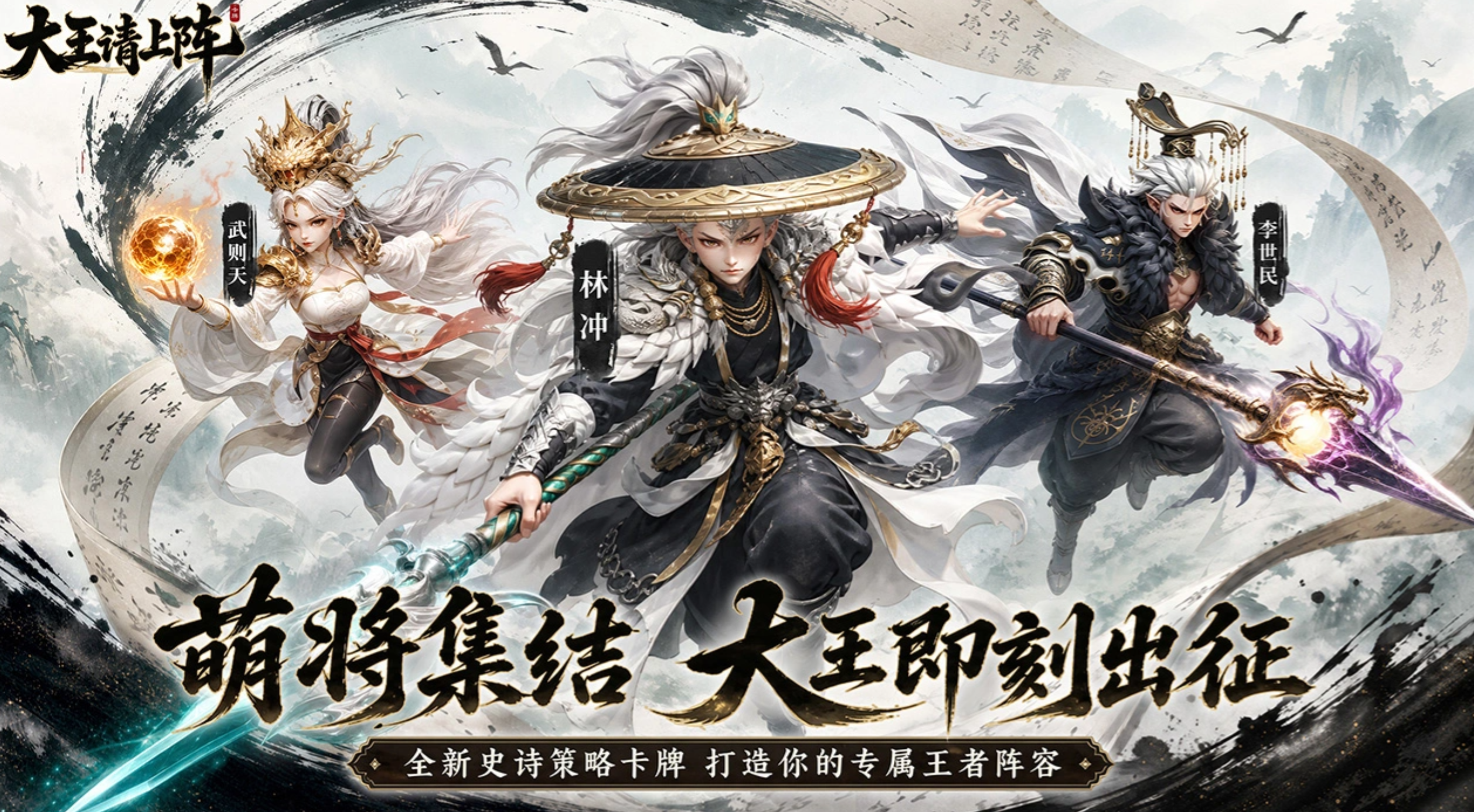 大王请上阵武将卡池界面
