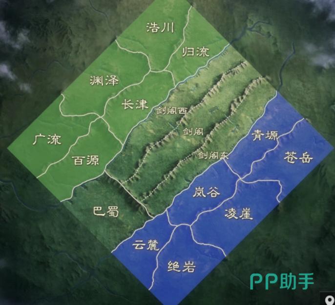 二士争功赛季沙盘地图示意