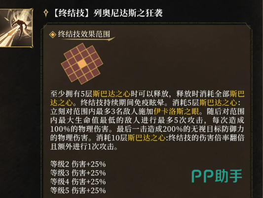 卡珊德拉技能界面展示