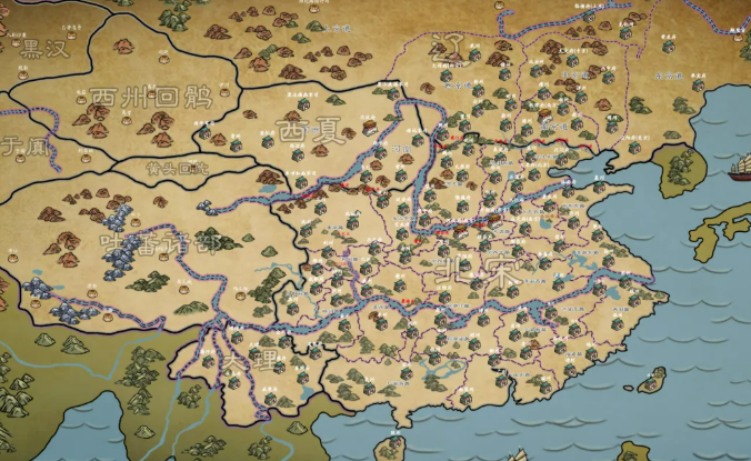 汉末霸业北宋地图全览图