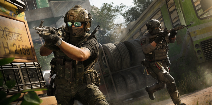 COD23MW4多人对战场景图