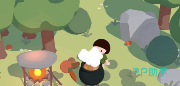 舒舒服服小岛时光游戏画面:多人联机互动场景