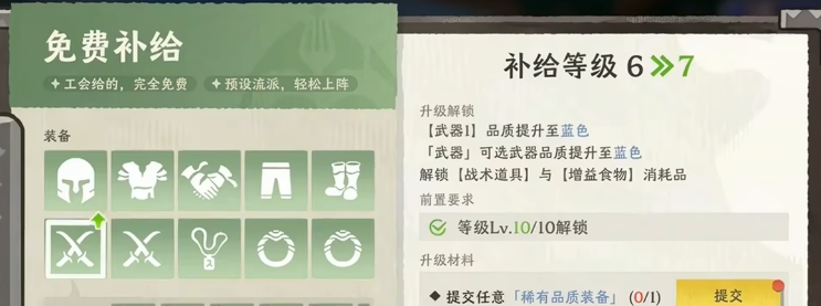 雾海之下保险箱梯队优先级示意图
