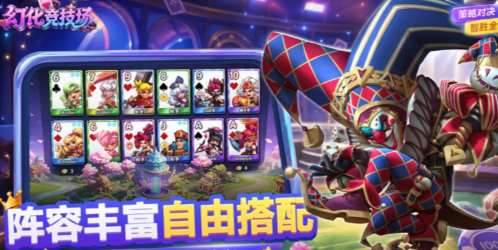 幻化竞技场贴纸与闪卡系统实战应用图