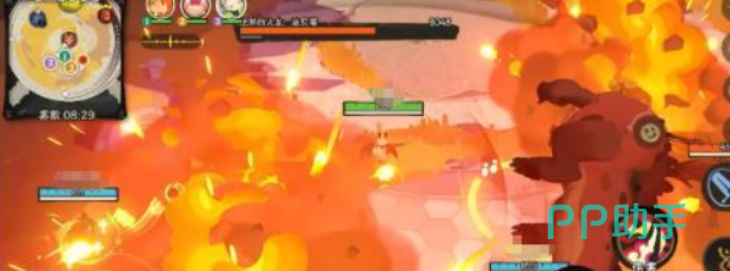 洞口火海压制示意图