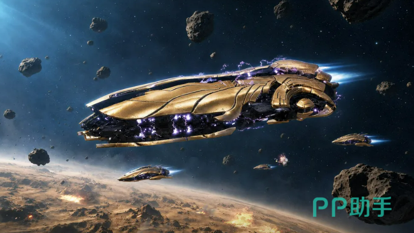 类星体级重型防护战列舰实机展示图