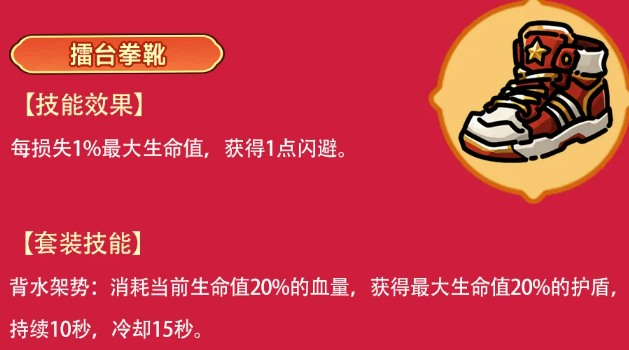 热血拳袍与擂台拳靴套装效果演示图