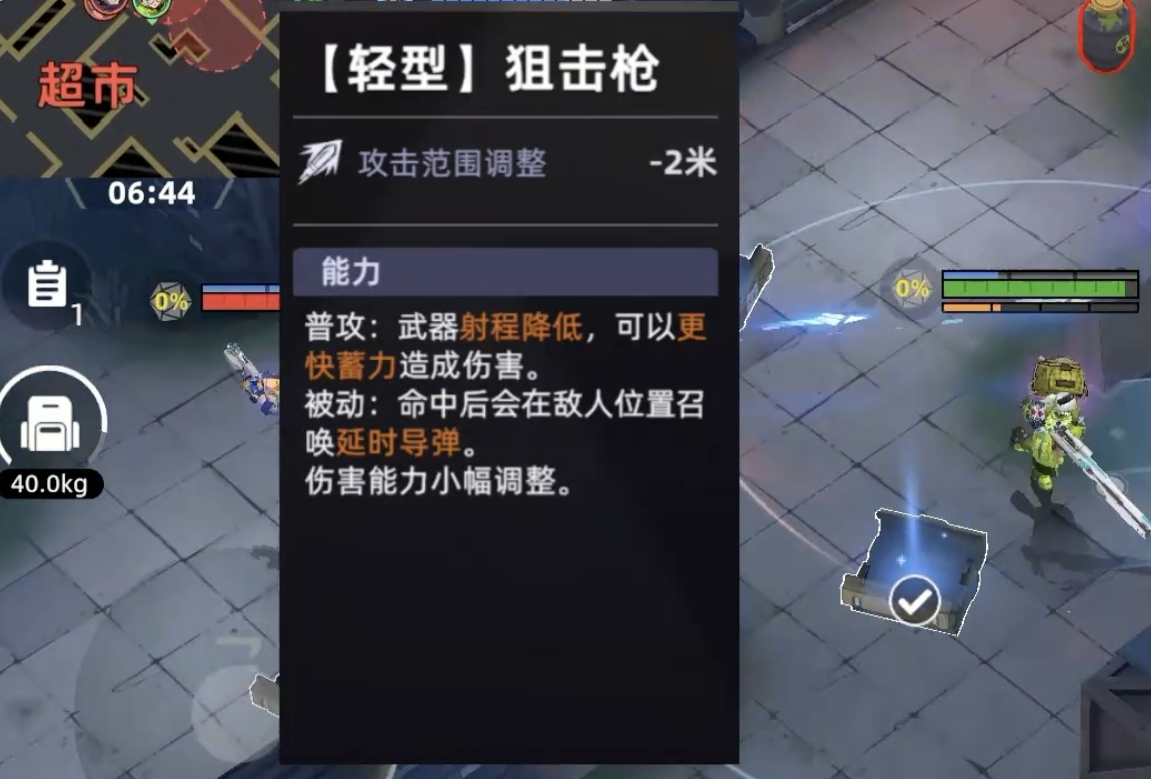 狙击枪瞄准镜视野示意图
