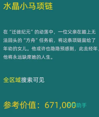 小马项链特写细节图
