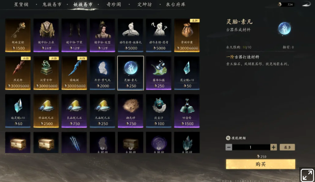七界梦谭灵气获取与世界等级关系示意图