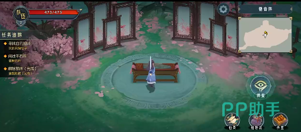 长生天机降世琴关卡界面示意图