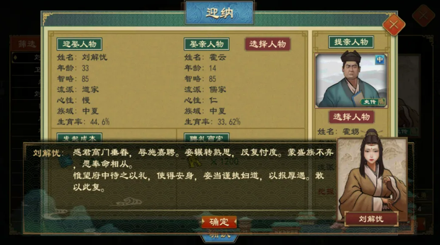大周列国志家族宅院布局示意图