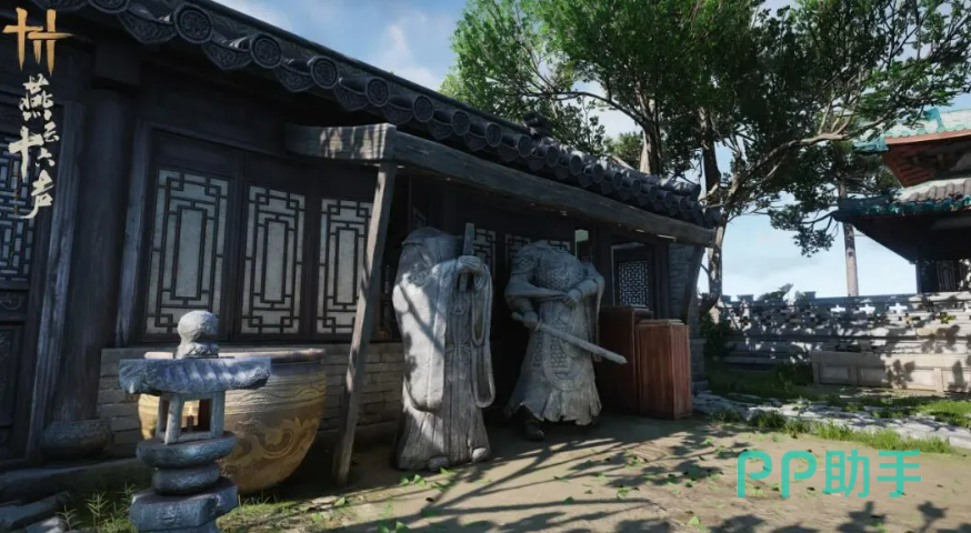 燕云十六声青州奇遇文津馆场景