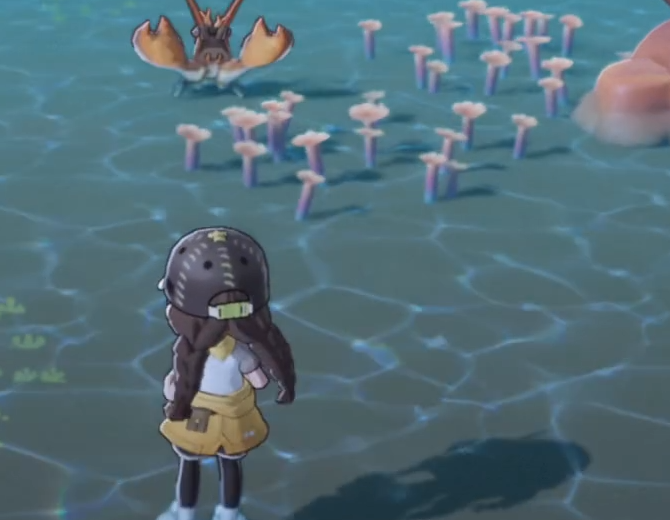 潜行模式下角色移动状态示意