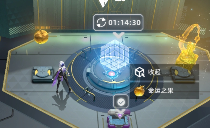 拉闸门位置与导航示意图