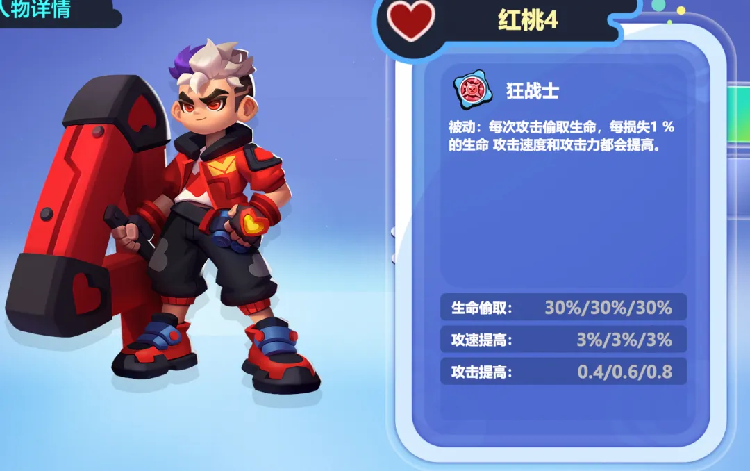 红桃4角色展示图