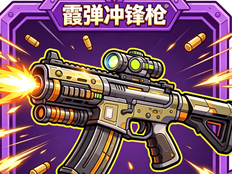 火线冲突霰弹冲锋枪实机展示图