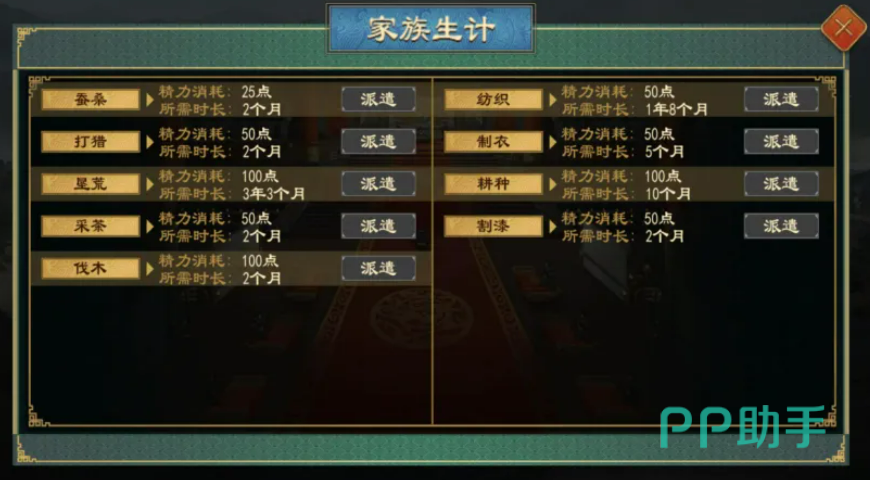大周列国志库房产业经营界面