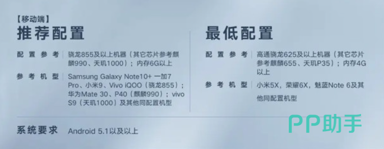 王者万象棋推荐配置说明图