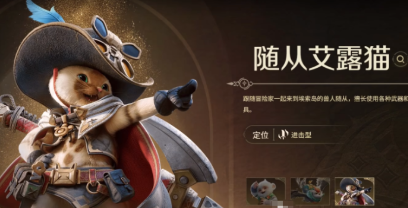 艾露猫技能组合示意