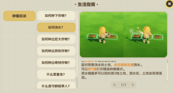 星布谷地异形作物杂交布局示意图二