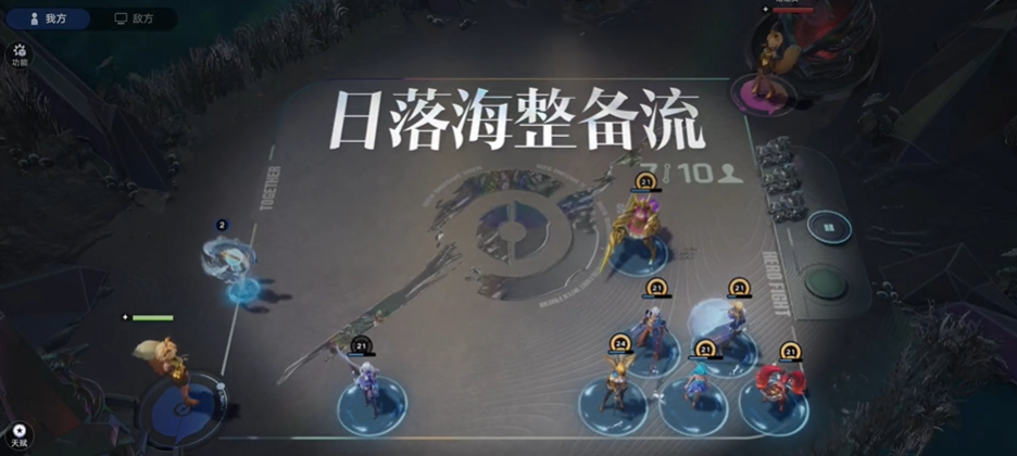 河洛整备流阵容示意图