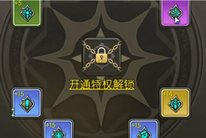 圣徒流纹章属性分布示意图