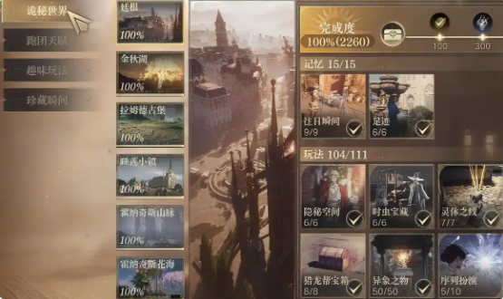 诡秘之主手游日常任务与扮演契合度说明界面
