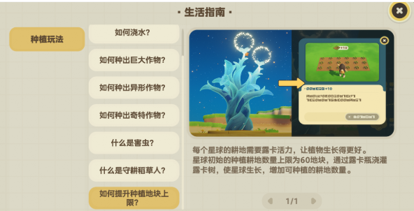 星布谷地农田功能分区示意图