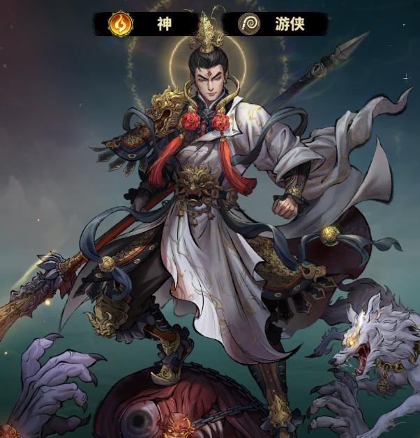 永夜起源二郎神角色展示图