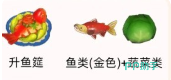星布谷地青竹鱼炸菇与升鱼筵对比图